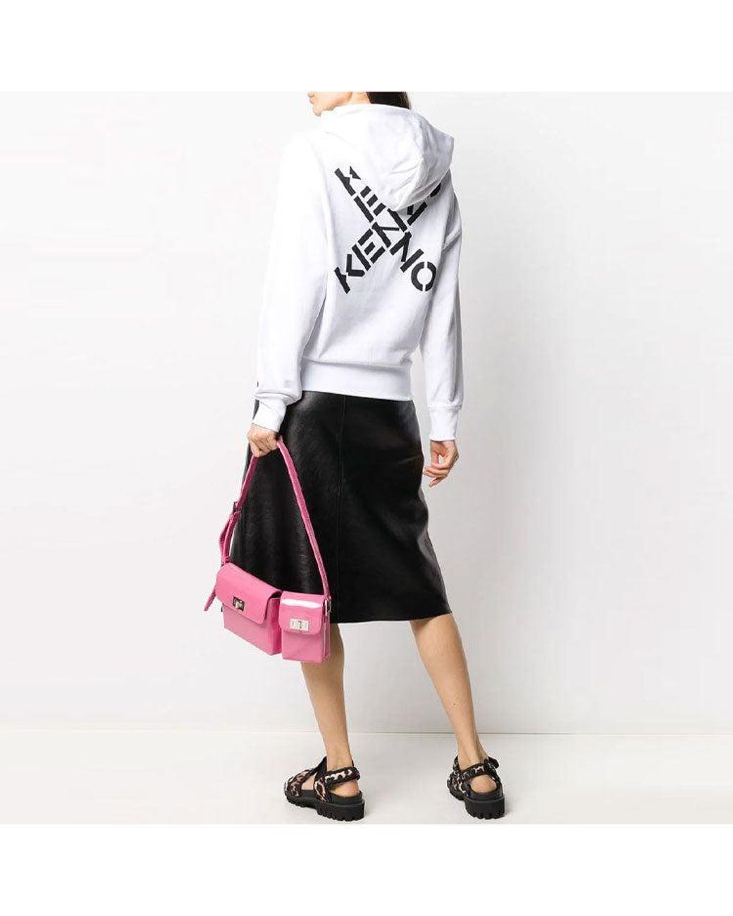 KENZO Blue (Wmns) Fw20 Hoodie Sports