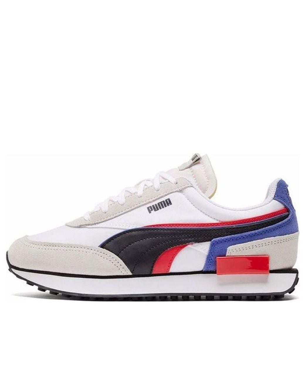 PUMA White Future Rider 'Double for men