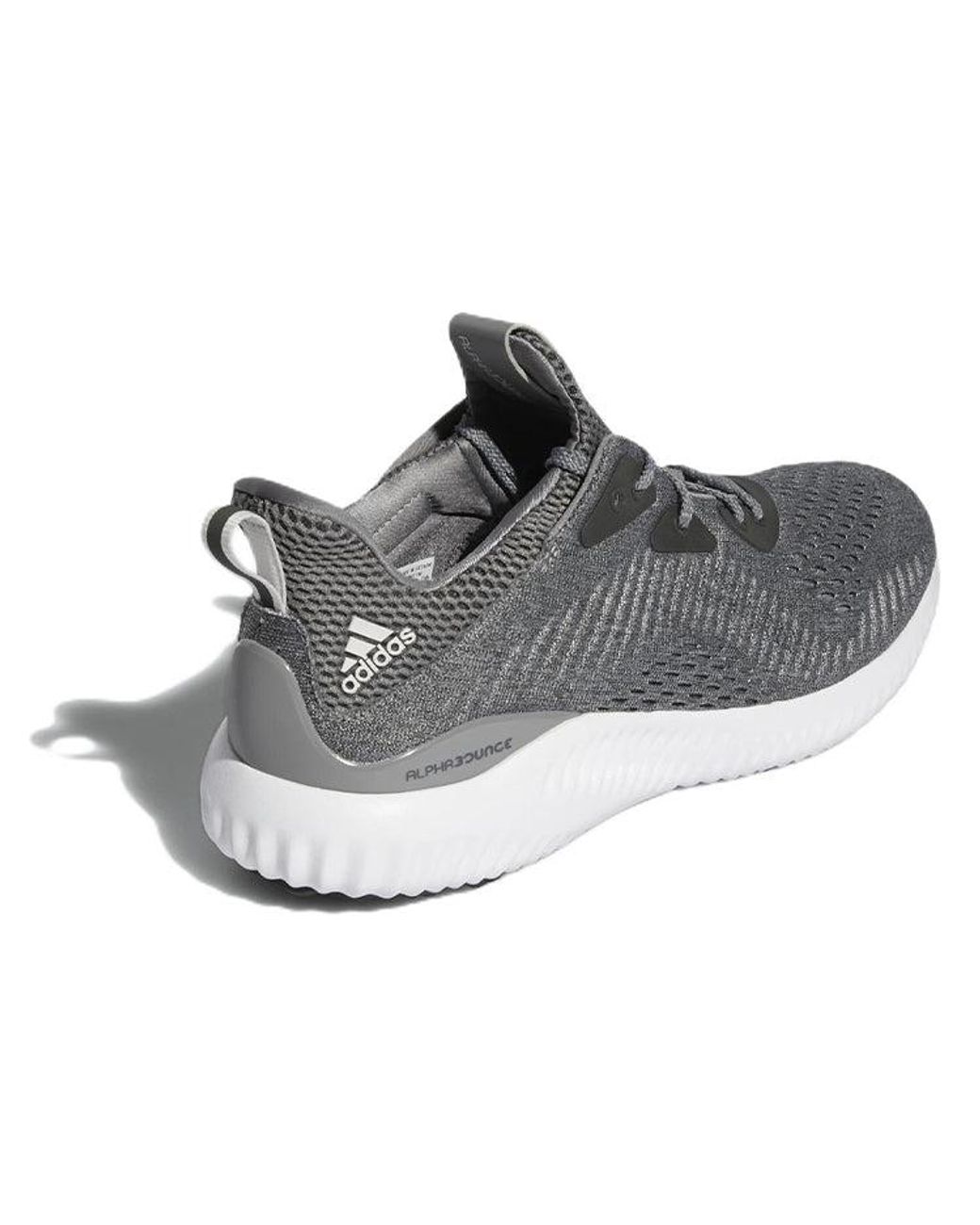 Adidas Gray Alphabounce 1 'Triple' for men