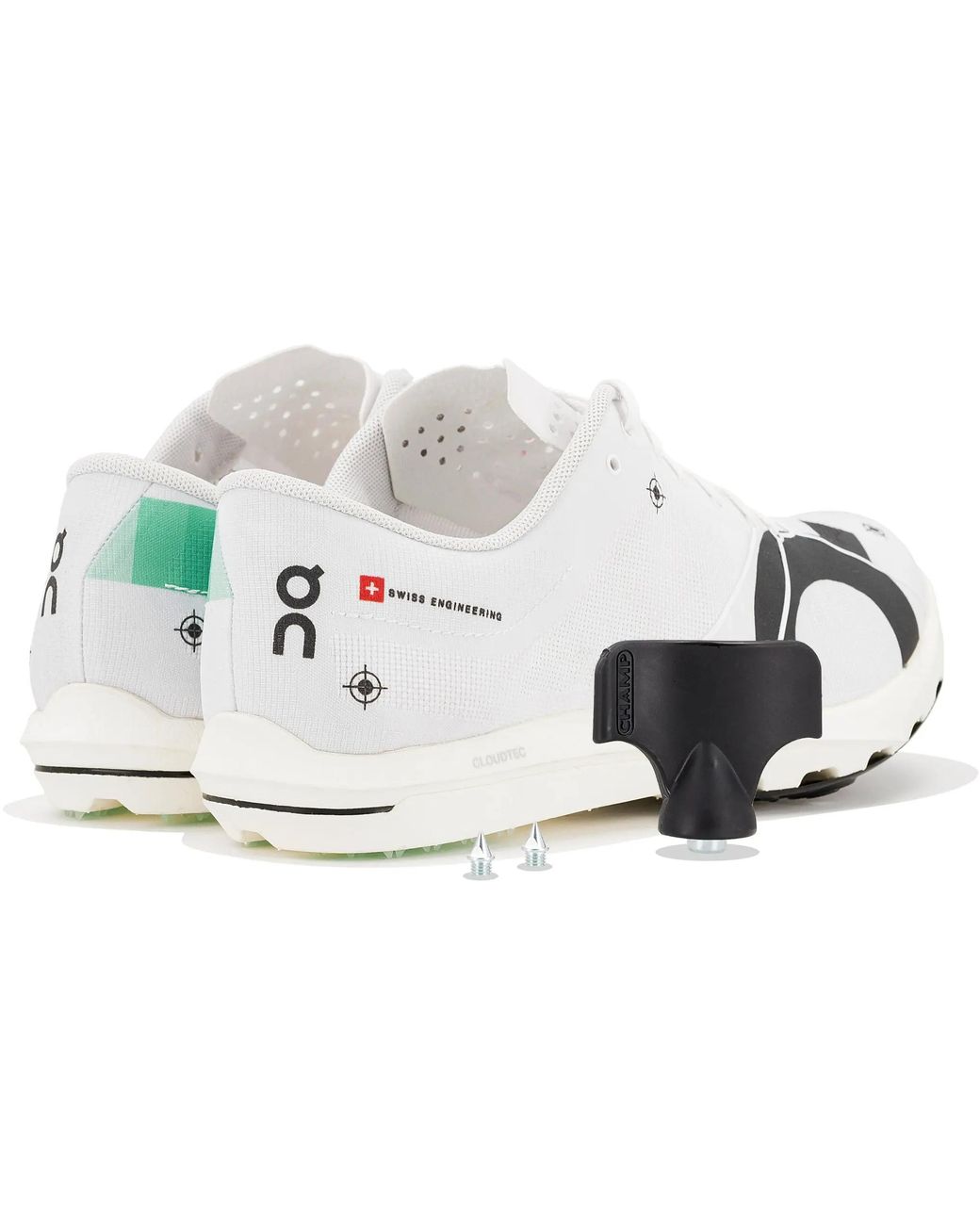 On Shoes White Cloudspike 10000M 'Undyed' for men
