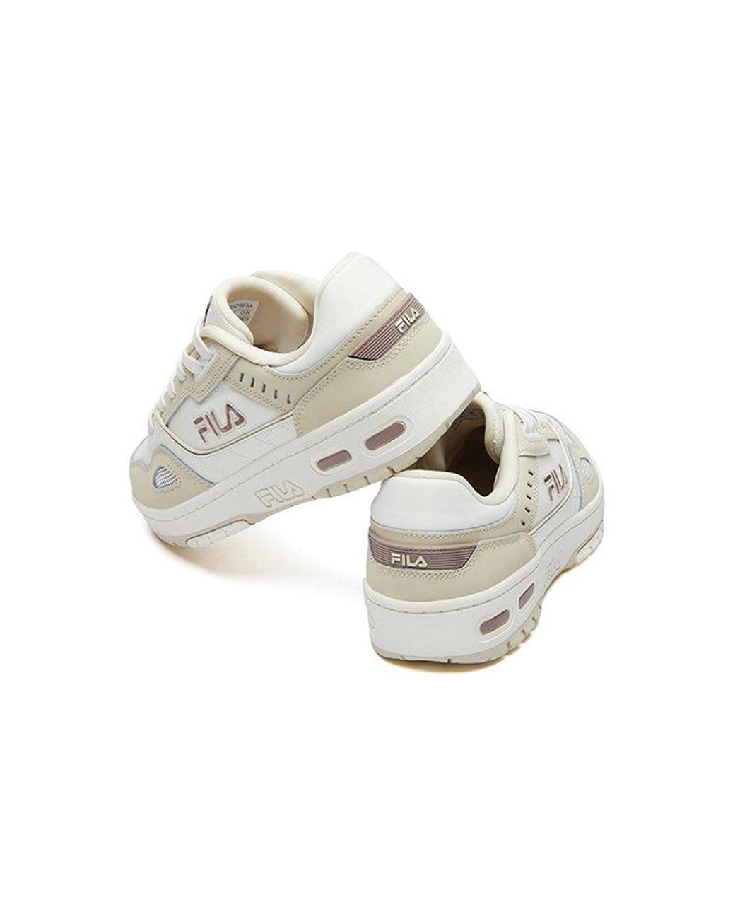 Fila White Heritage Basketball Vntg for men