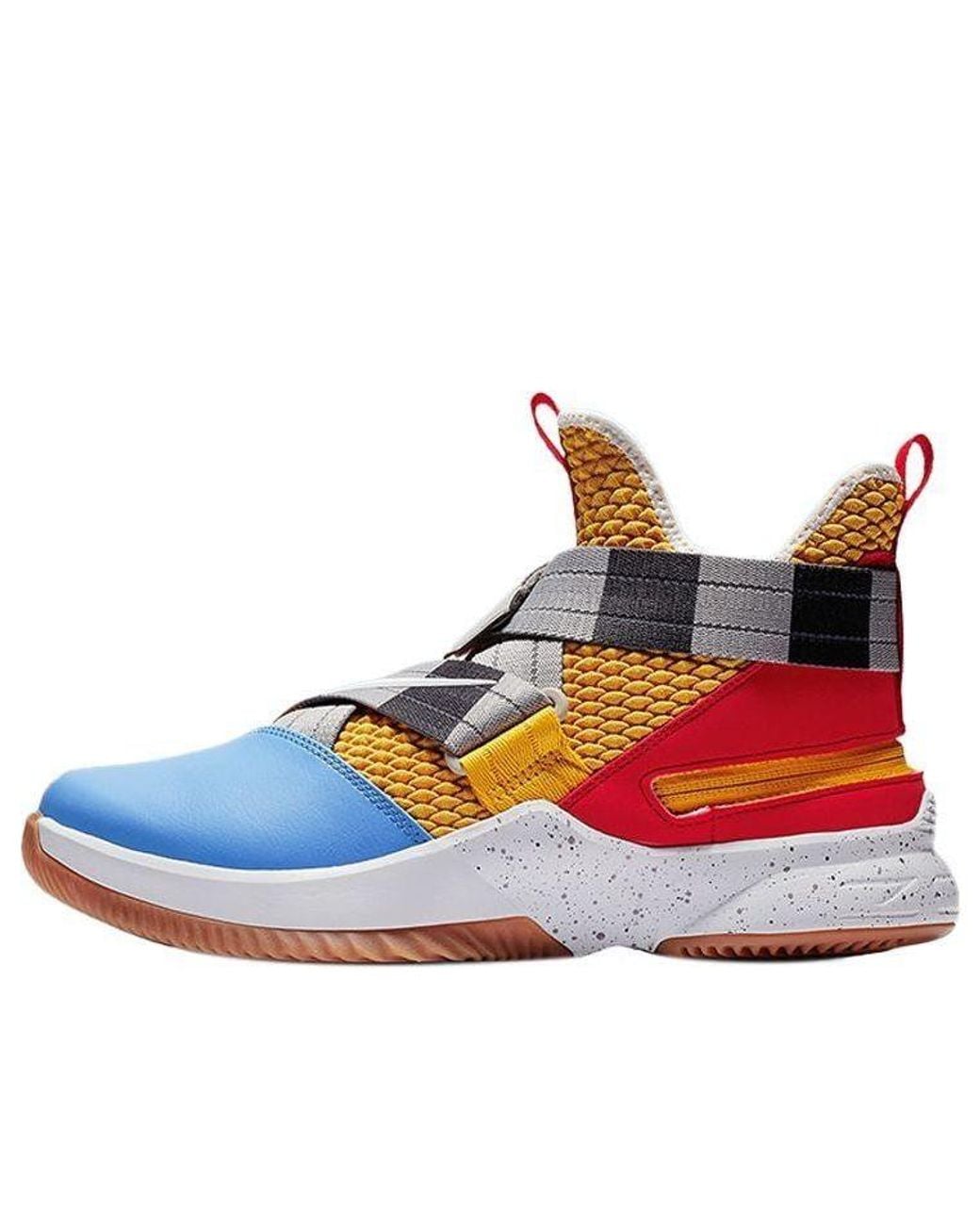 Nike Blue Lebron Soldier 12 Flyease 'Arthur' for men