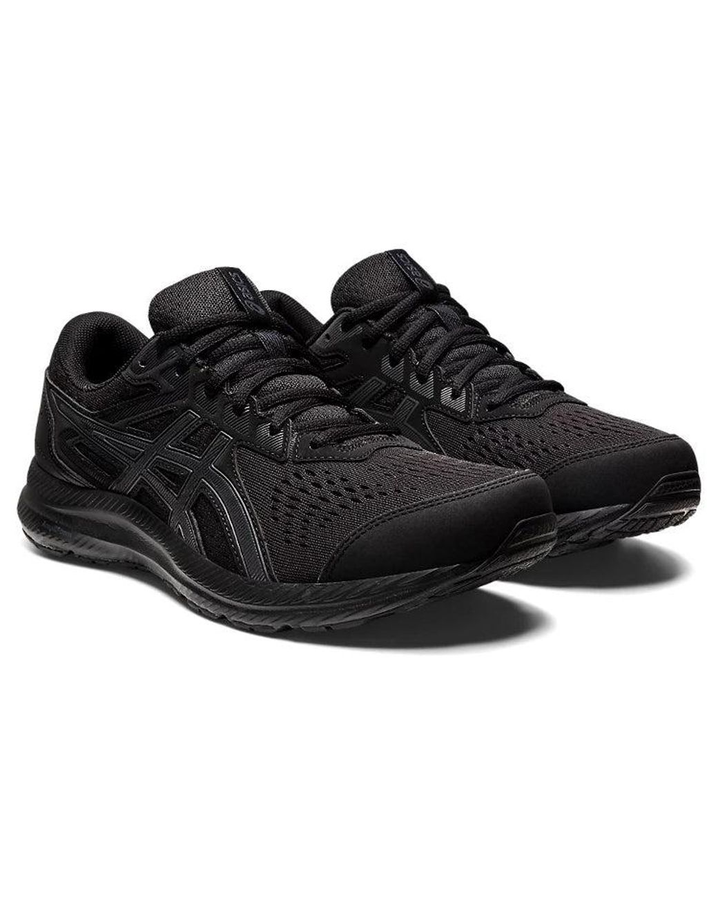 Asics Black Gel-Contend 8 4E Wide Carrier' for men