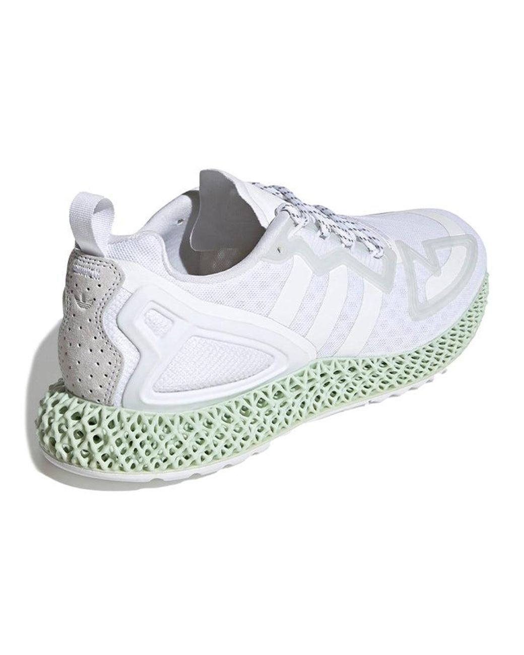 Adidas White Zx 2K 4D 'Triple' for men