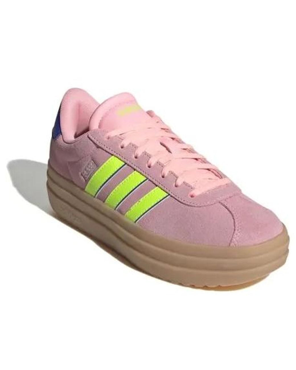 Adidas Pink (Wmns) Vl Court Bold Spark Lucid Lemon'