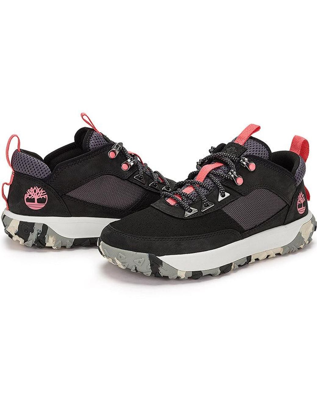 Timberland Black (Wmns) Greenstride Motion Low Shoe Nubuck'