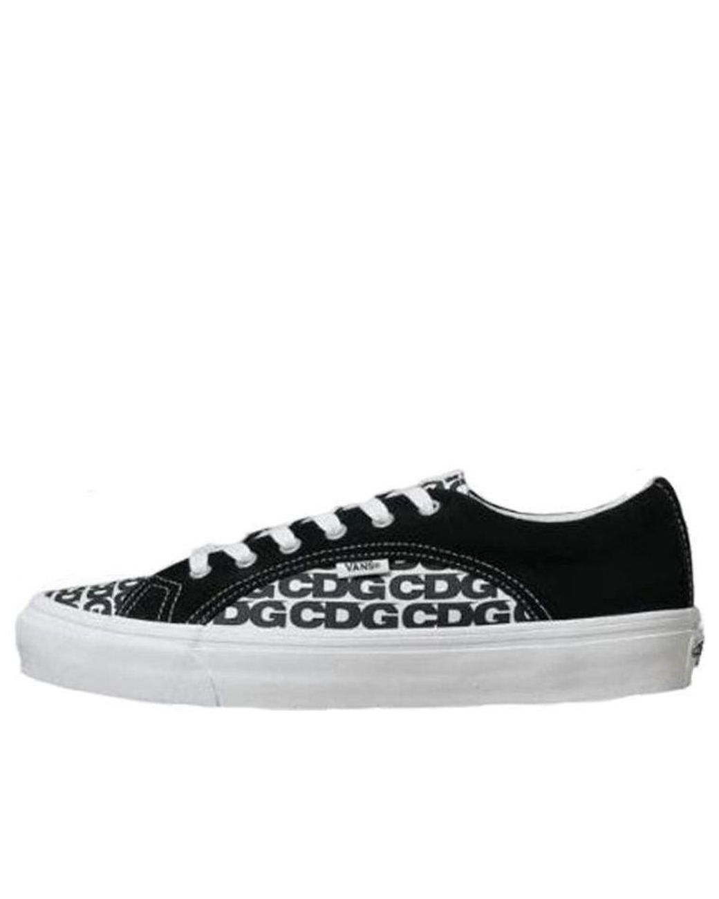 Vans Black Comme Des Garcons X Lampin 'Cdg Print' for men