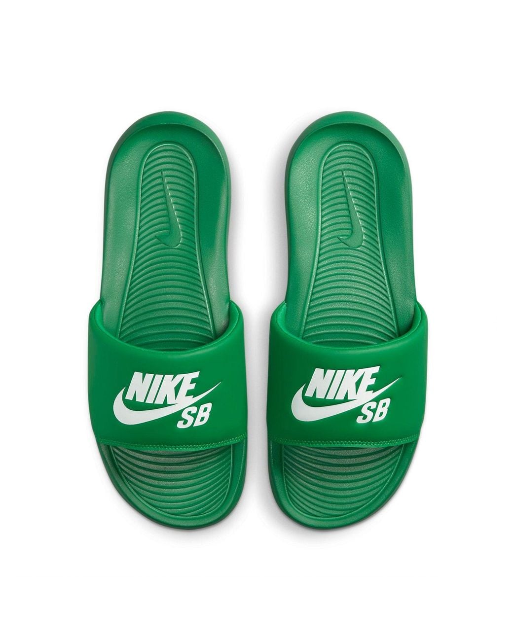 Nike Green Victori One Slide 'Lucky' for men