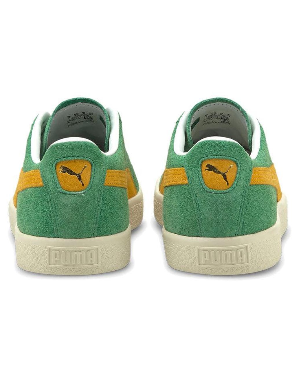 PUMA Green Suede Vintage 'Amazon Saffron' for men