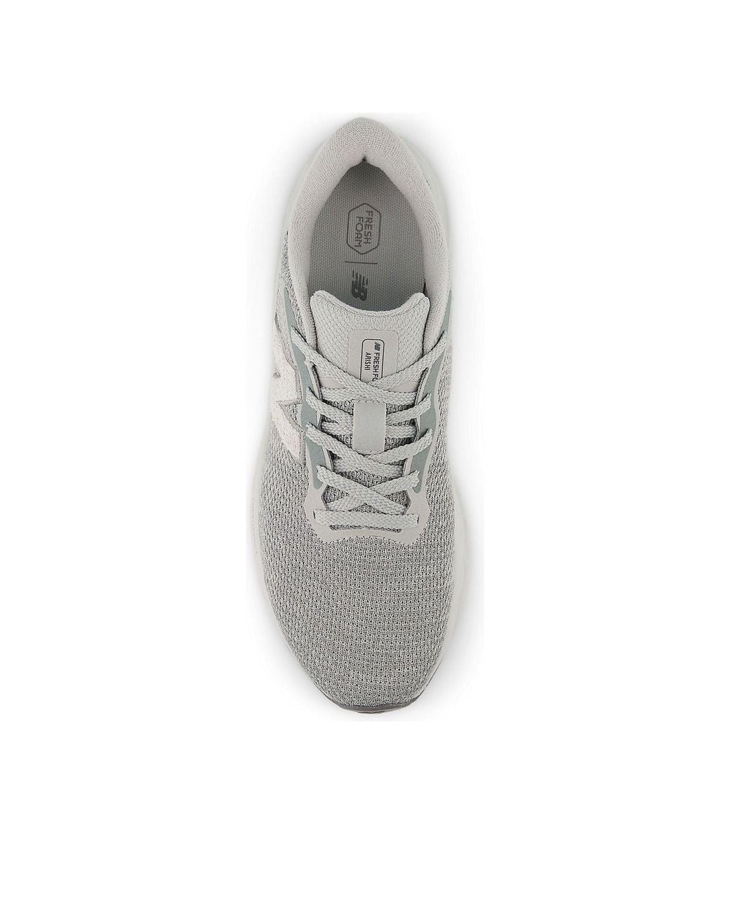 New Balance Gray Fresh Foam Arishi V4 2E Wide 'Raincloud Shadow Matter' for men