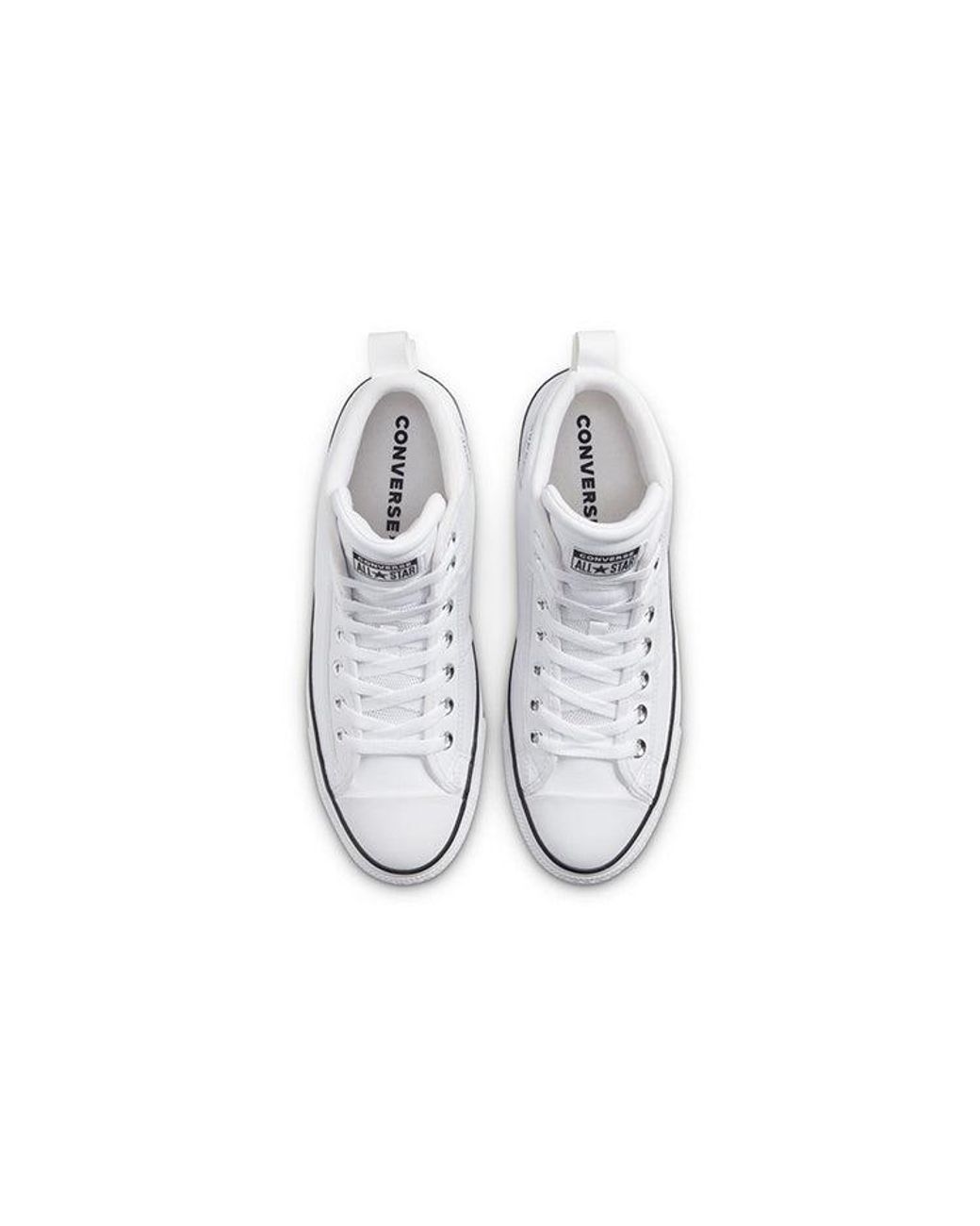 Converse White Chuck Taylor All Star Cs Mid for men