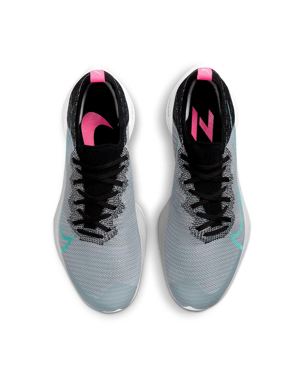 Nike Gray Air Zoom Tempo Next% Flyknit 'South Beach' for men