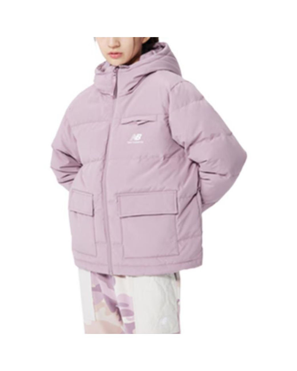 New Balance Purple (Wmns) Classic Puffer Jacket
