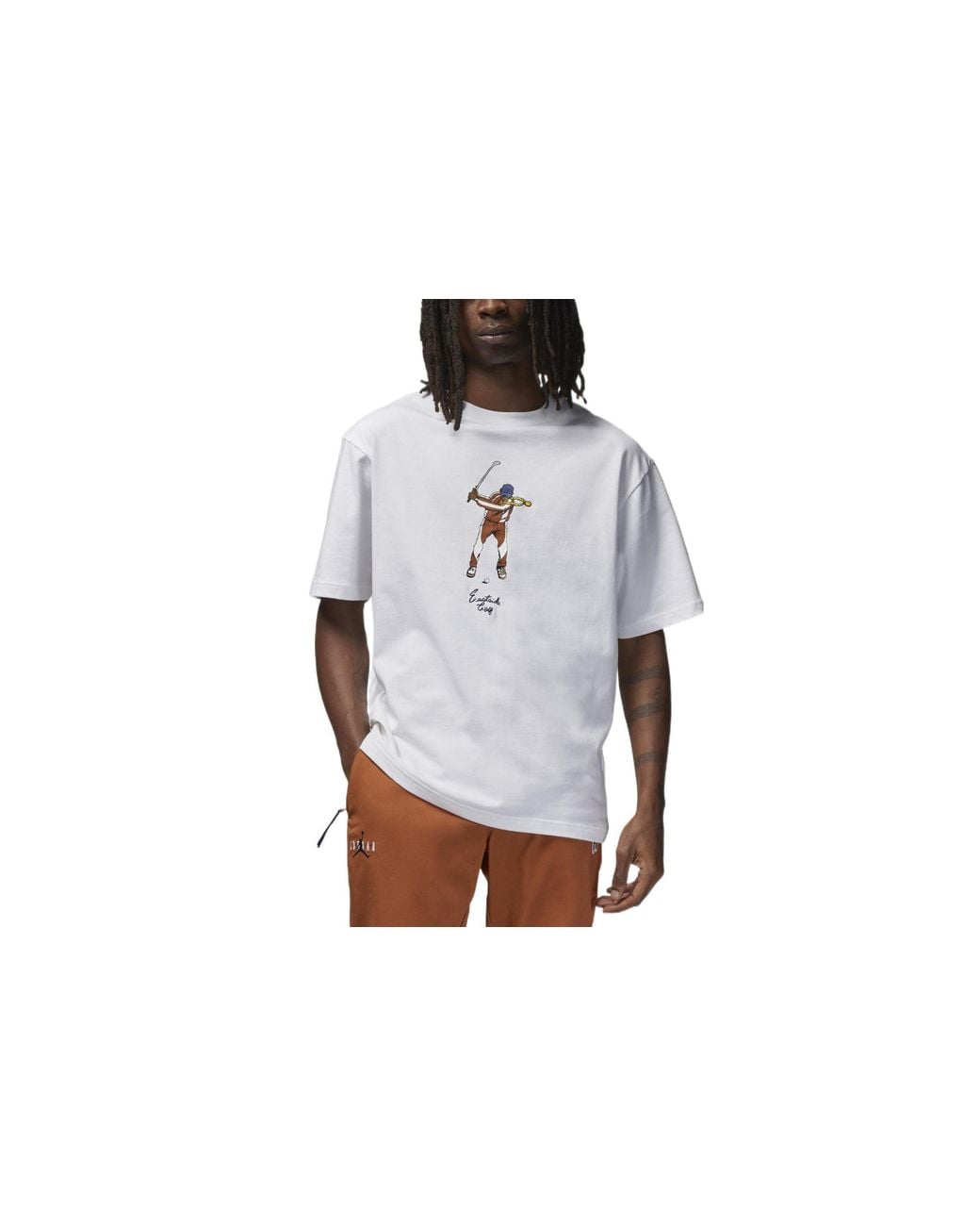 Nike White X Eastside Golf Tee for men