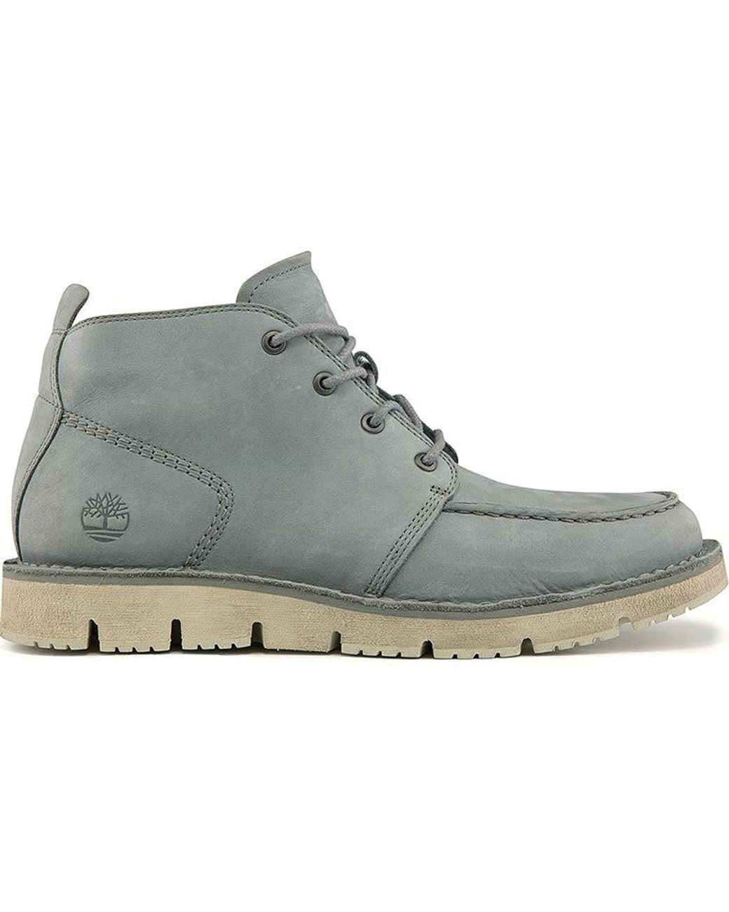 Timberland Gray Westmore Moc Toe Chukka Boots for men