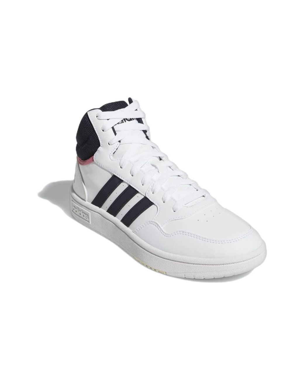 Adidas Blue (Wmns) Hoops 3.0 Mid Classic Shoes Legend Ink'
