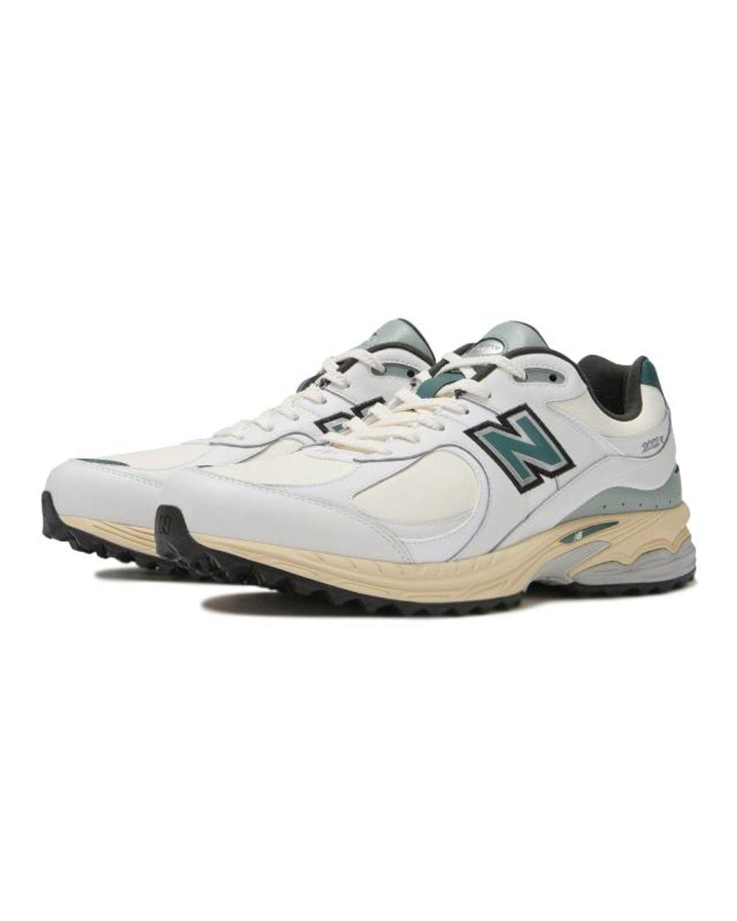 New Balance White 2002R for men
