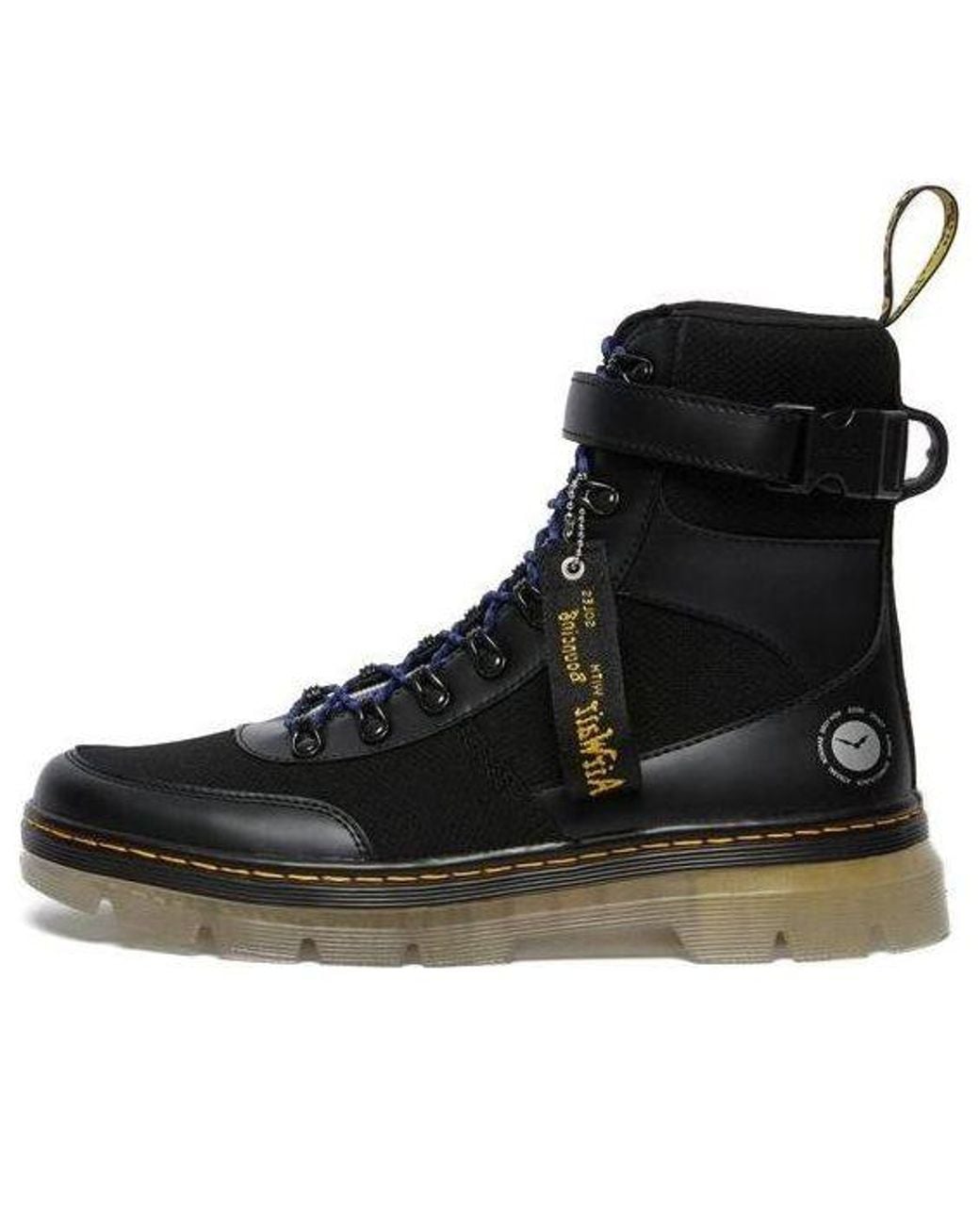 Dr. Martens Black Atmos X Combs Tech Boot for men