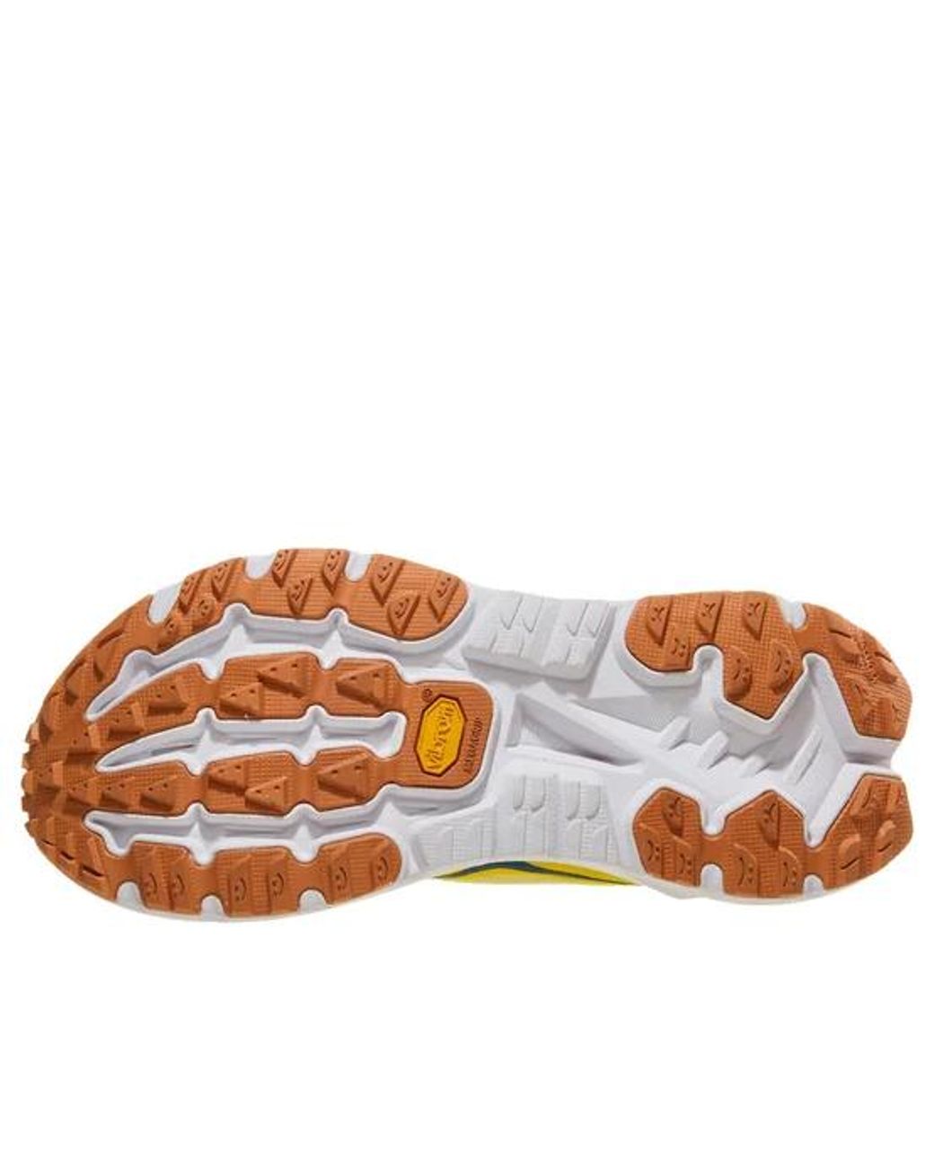 Hoka One One Yellow Mafate X 'Zest Mountain Fog' for men