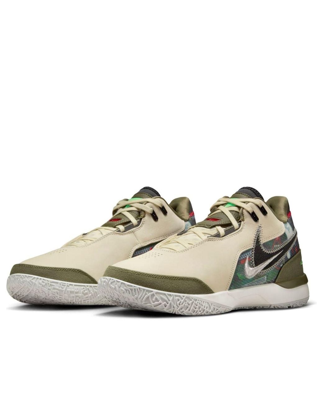 Nike Green Zoom Lebron Nxxt Gen Ampd 'Faze Clan' for men