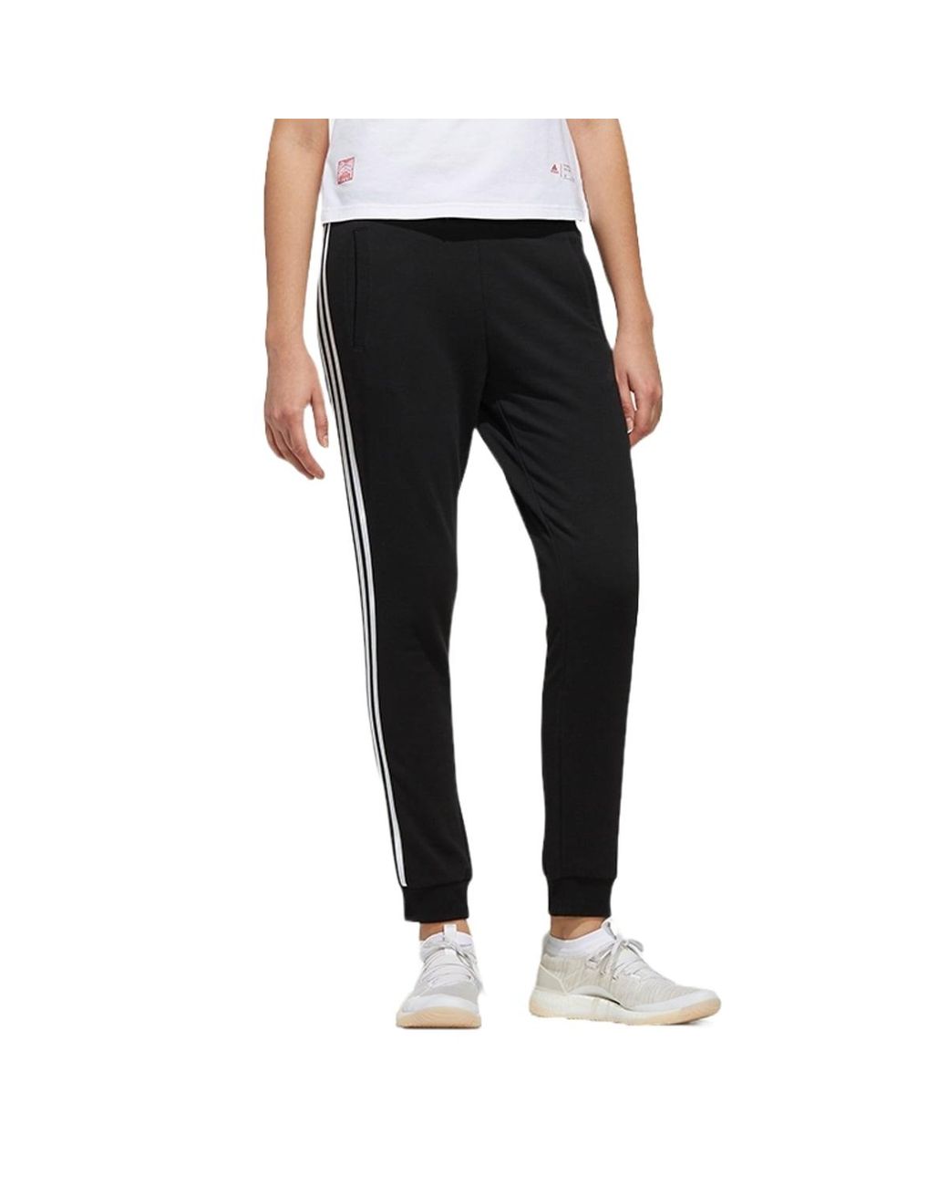 Adidas Black (Wmns) Fl 3S Slim Knit Pants