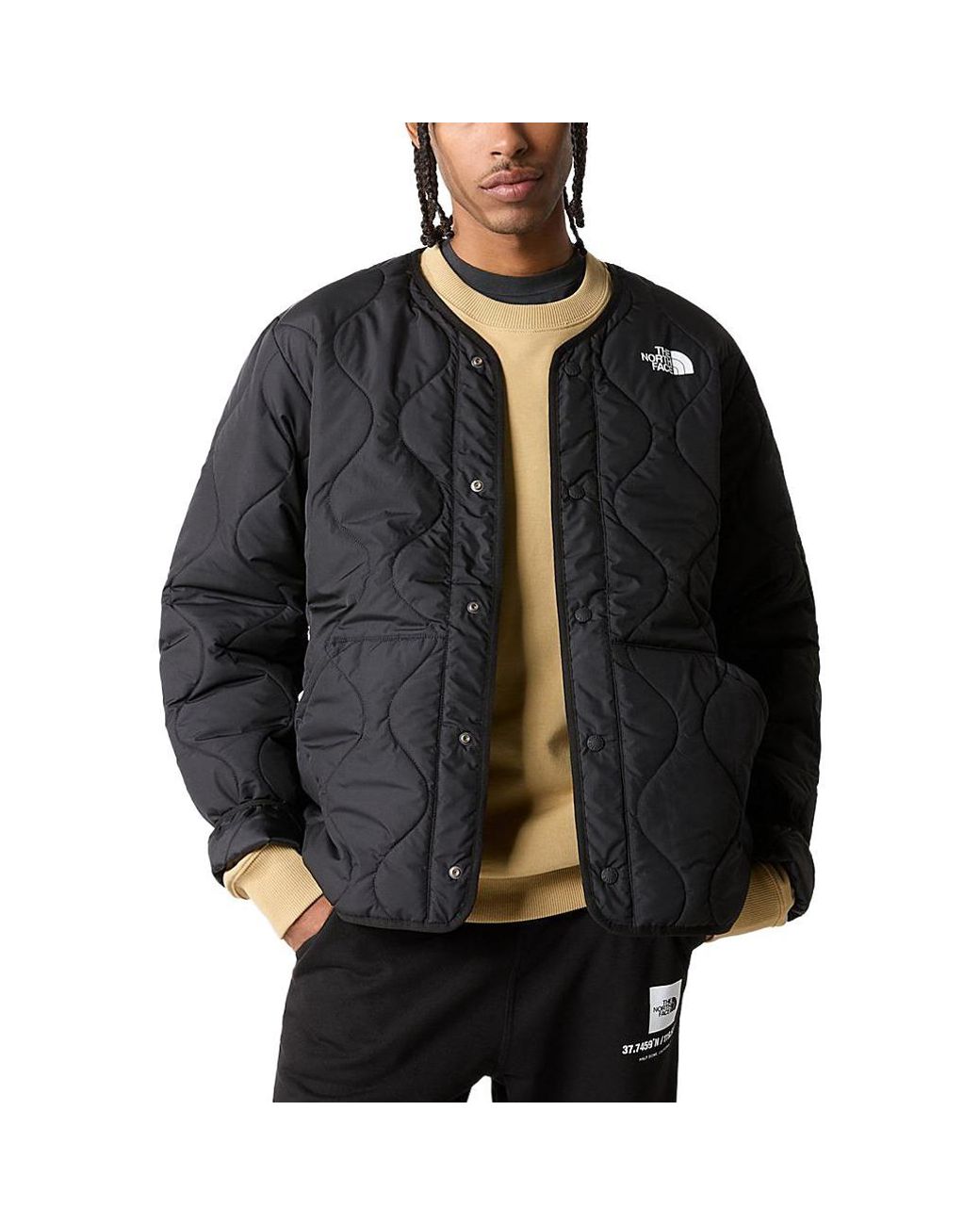 The North Face Black Ampato Quilted Jacket for men