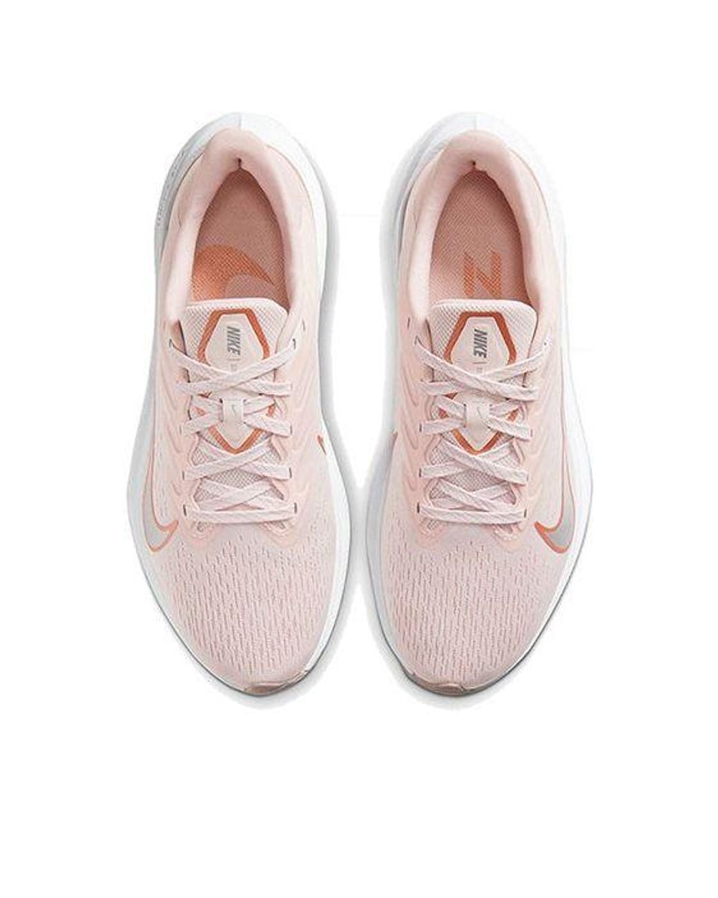 Nike White (Wmns) Air Zoom Winflo 7 'Barely Rose'