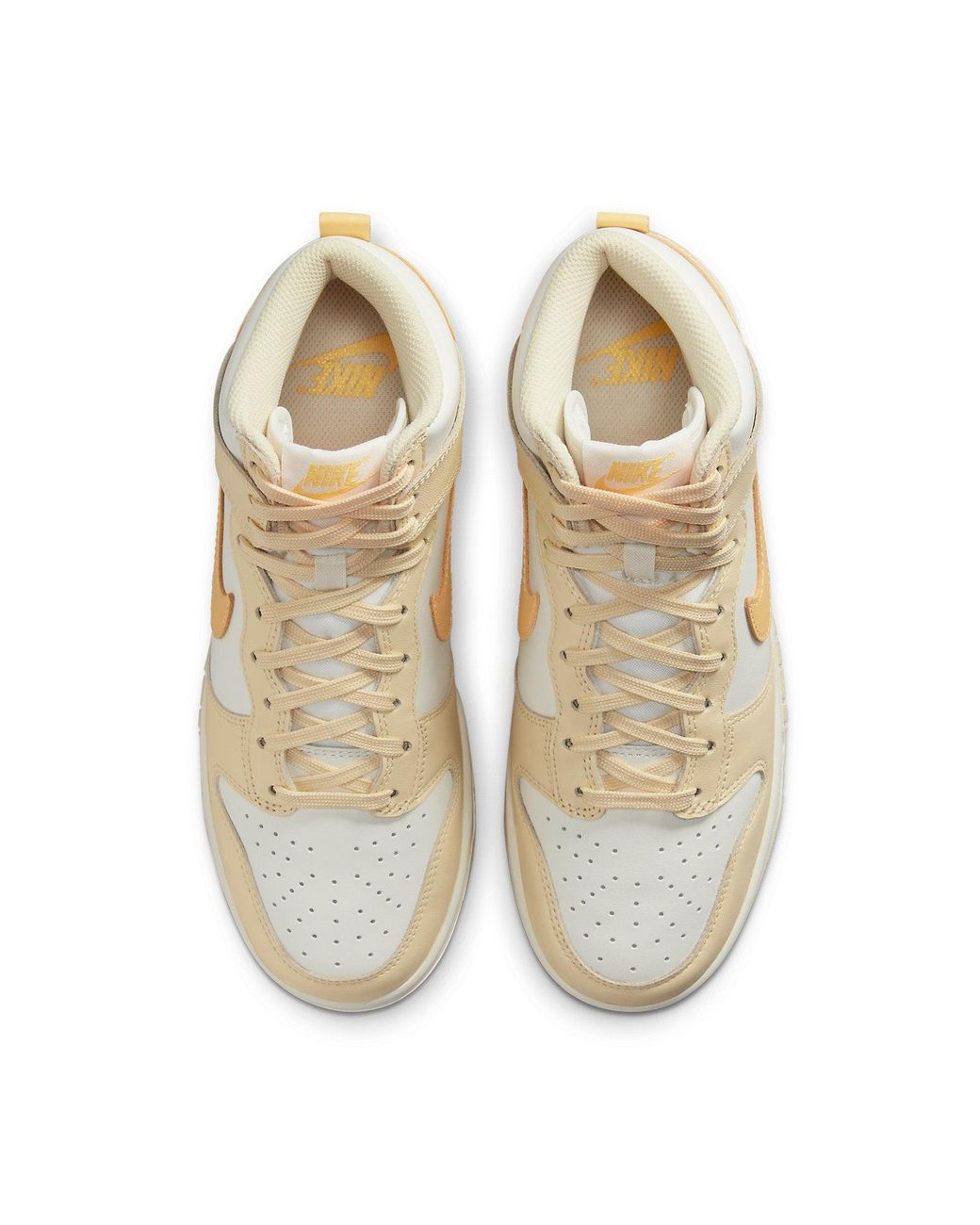 Nike Metallic (Wmns) Dunk High 'Pale Vanilla'
