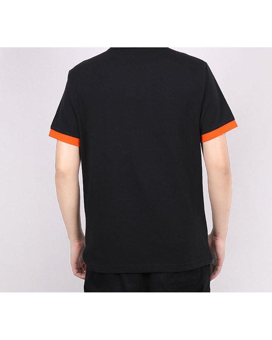 Nike Black Sportswear Lapel Short Sleeve Polo Shirt for men