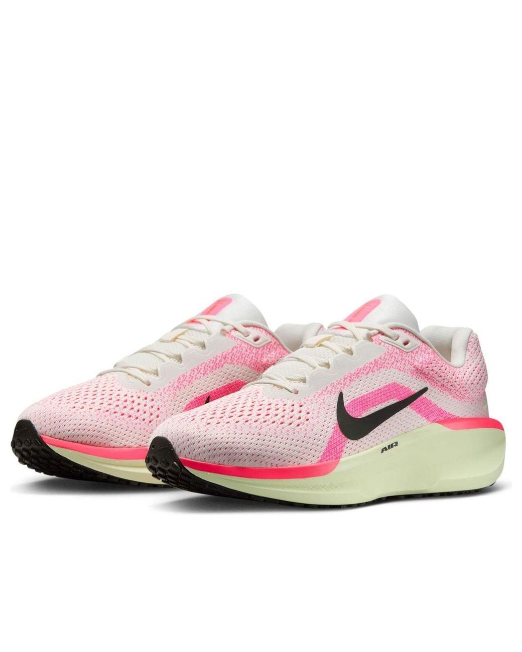Nike Pink Winflo 11 Road Running Shoes