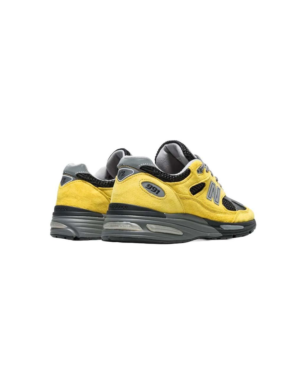 New Balance Yellow 991V2 Made for men