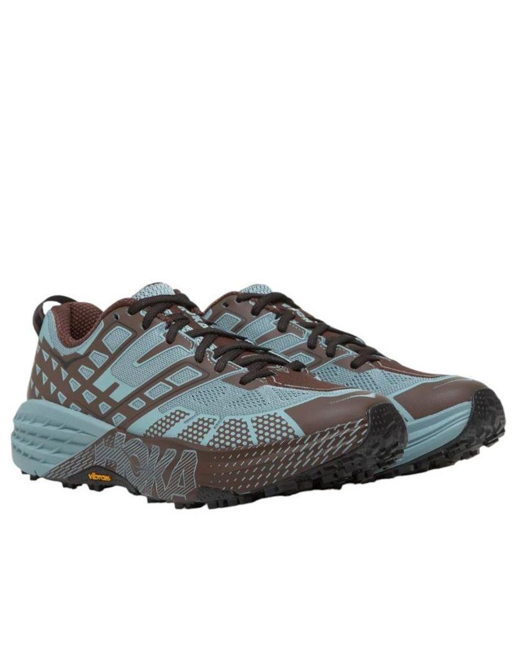 Hoka One One Gray Speedgoat 2 'Druzy Cold Brew' for men