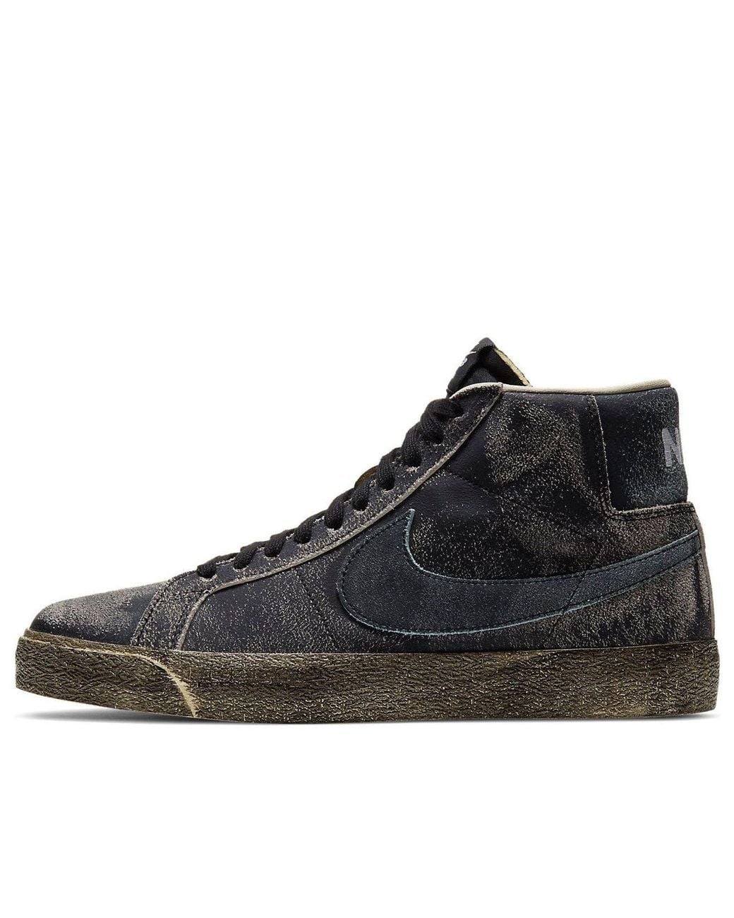 Nike Black Zoom Blazer Mid Premium Sb 'Faded' for men