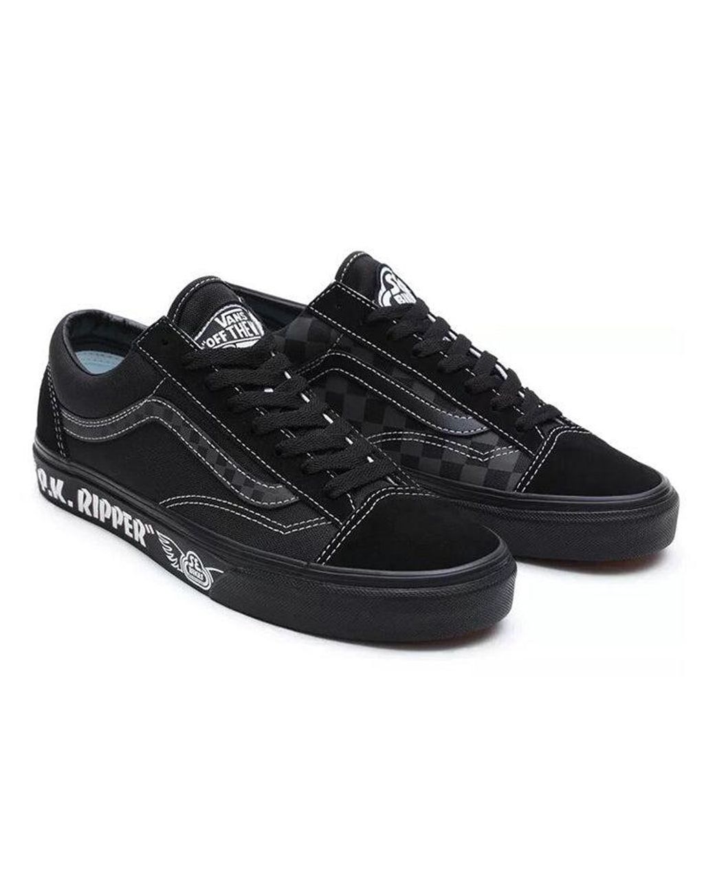 Vans Black Se Bikes X Style 36 'P.K. Ripper' for men