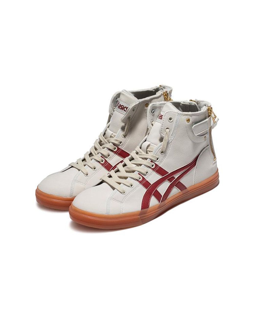 Asics White Double Clutch for men