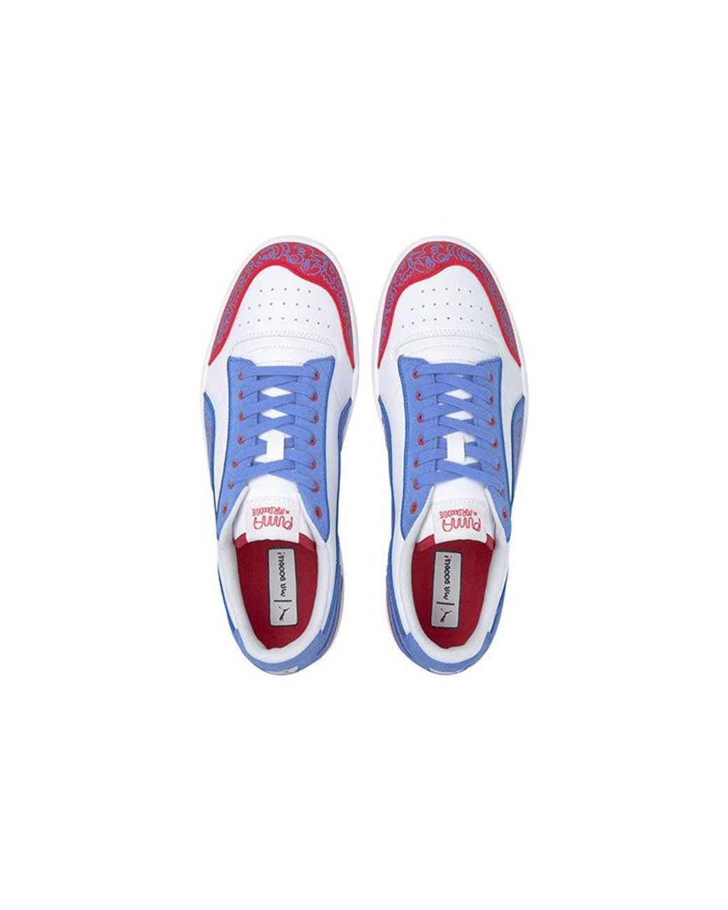 PUMA Blue Ralph Sampson Mr Doodle Casual Shoes for men