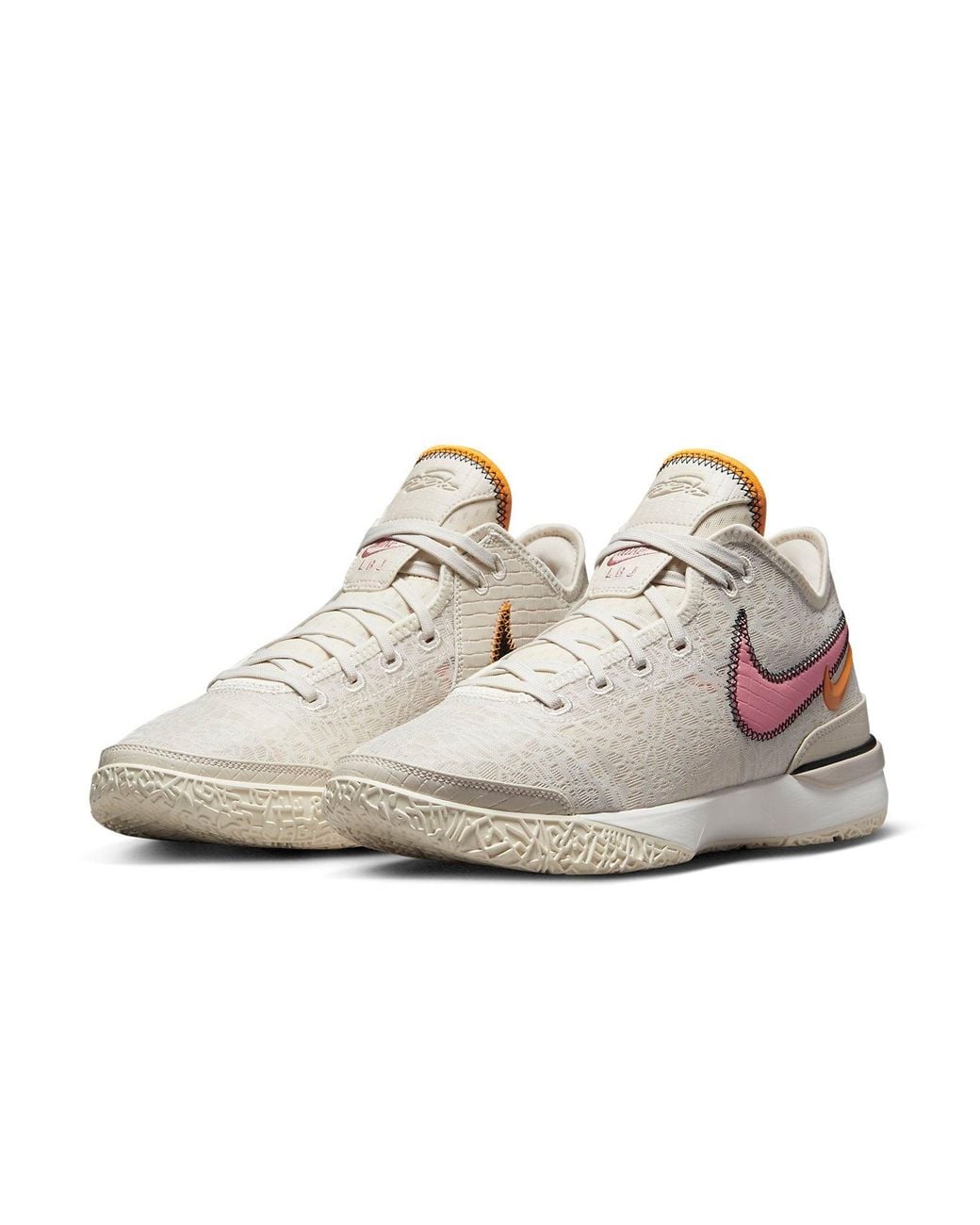 Nike White Lebron Nxxt Gen Ep 'Light Orewood' for men