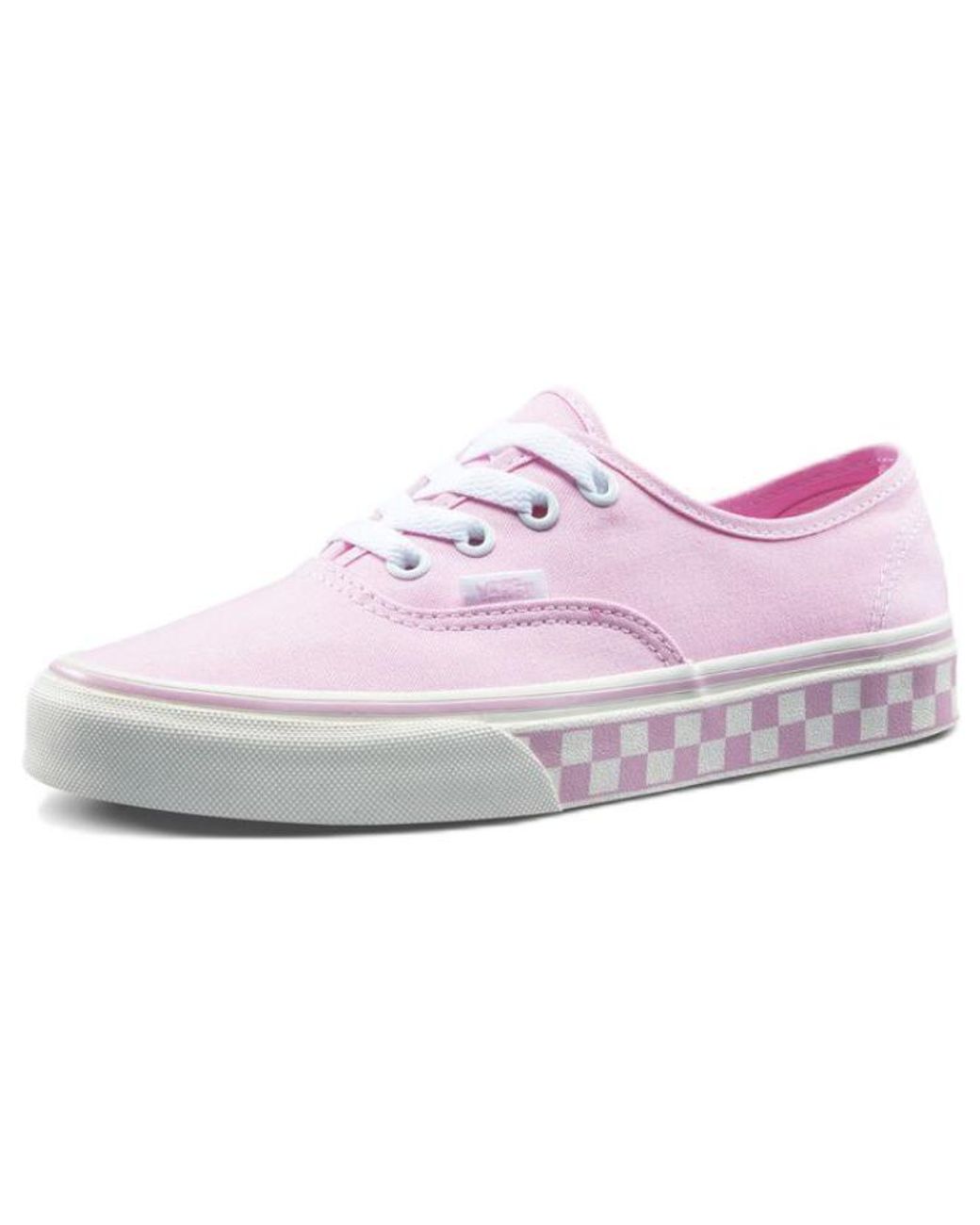 Vans Pink Authentic 'Checkerboard for men
