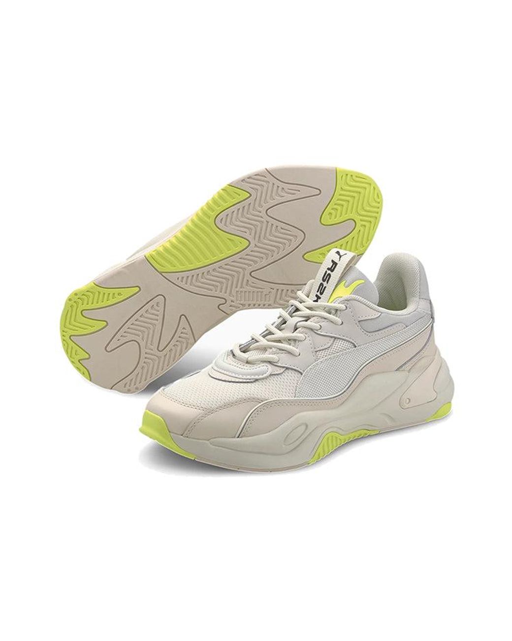 PUMA White Rs-2K Streaming 'Vaporous Volt' for men