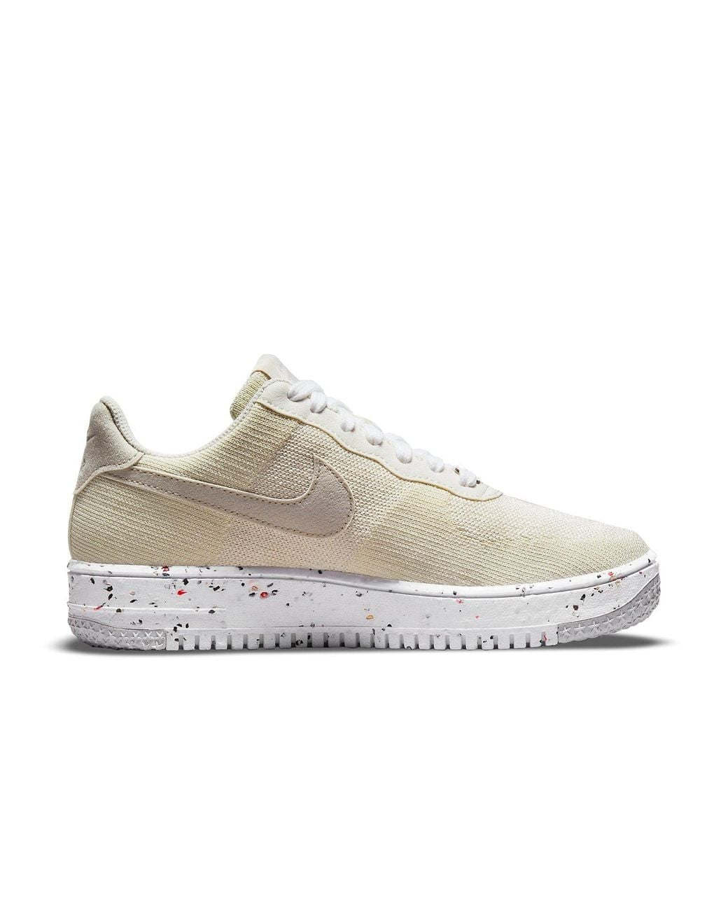 Nike White Air Force 1 Crater Flyknit