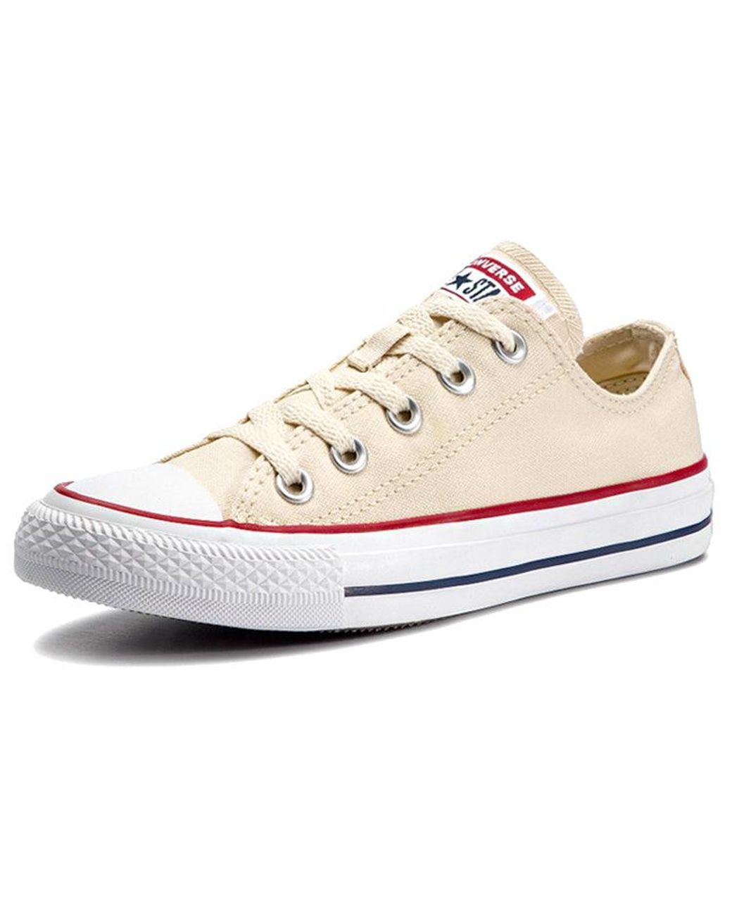 Converse White Chuck Taylor All Star Ox 'Natural Ivory' Canvas Shoes for men