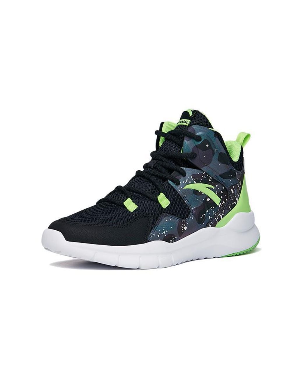 Anta Blue (Gs) Basketball Series Sneakers High Neon' for men