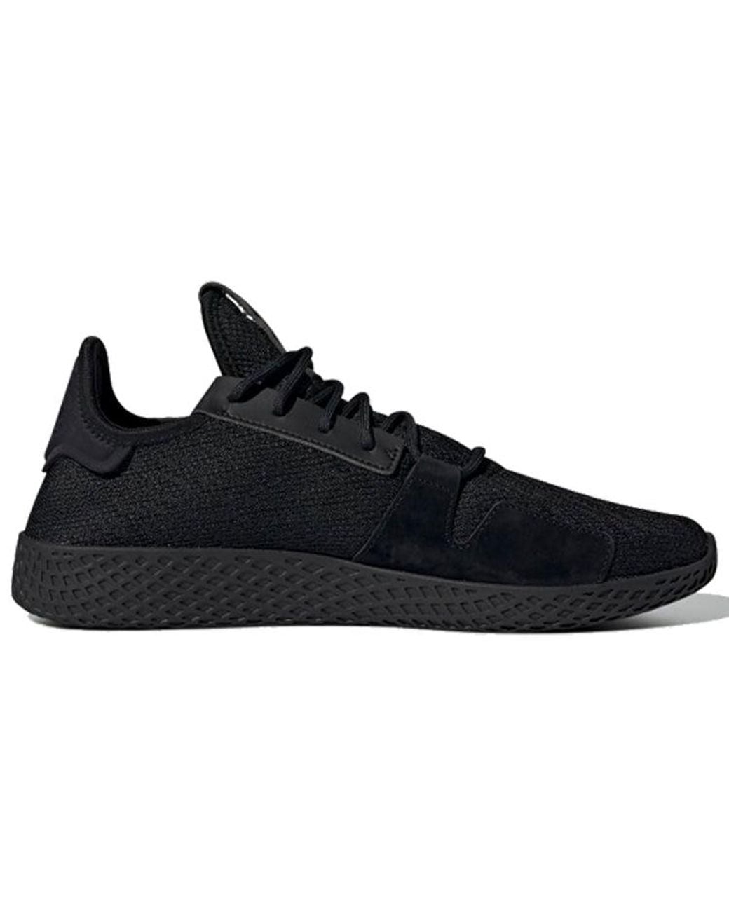 Adidas Black X Pharrell Tennis Hu V2 'Triple' for men