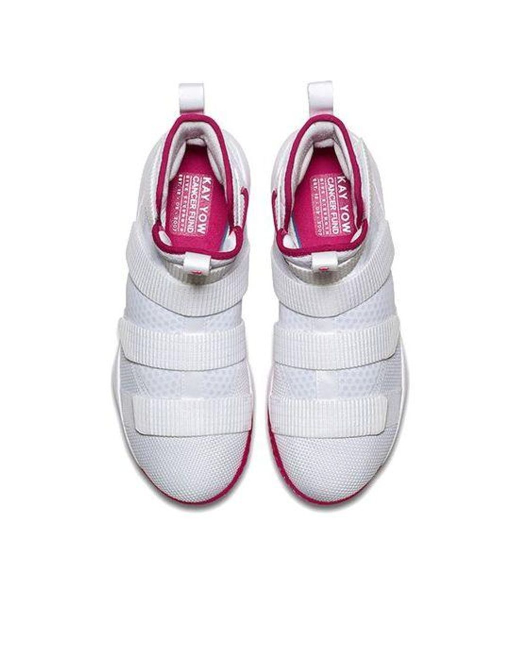 Nike White Lebron Soldier Xi Ep Vivid' for men