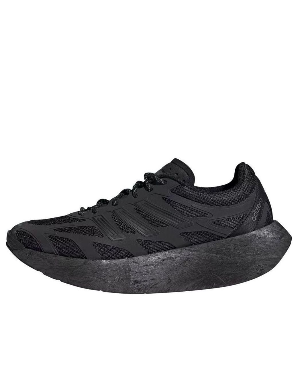 Adidas Black Adizero Aruku 'Core Iron Metallic' for men