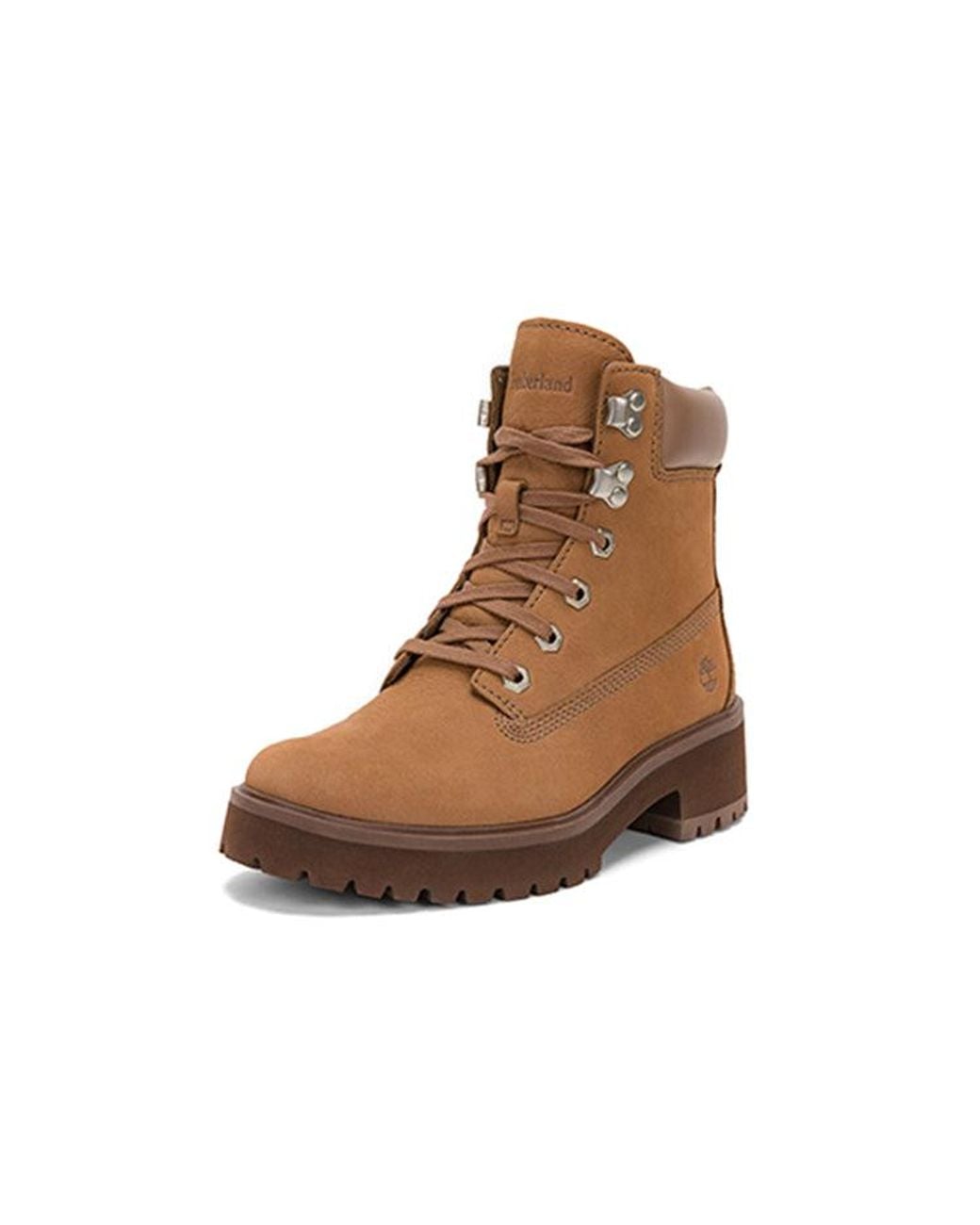 Timberland Brown (Wmns) Carnaby Cool Inch Boots Nubuck'
