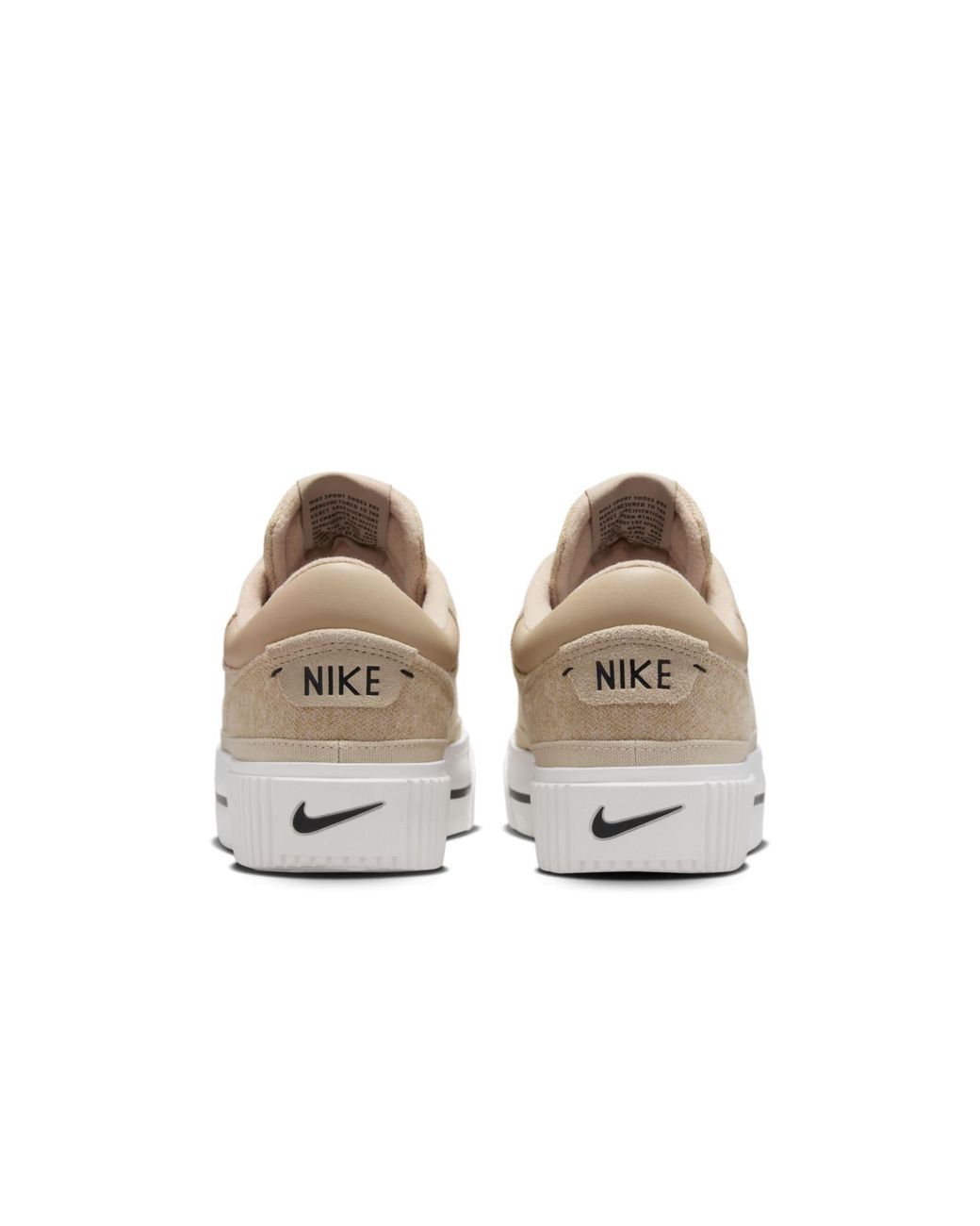 Nike Natural (Wmns) Court Legacy Lift 'Hemp Sail'