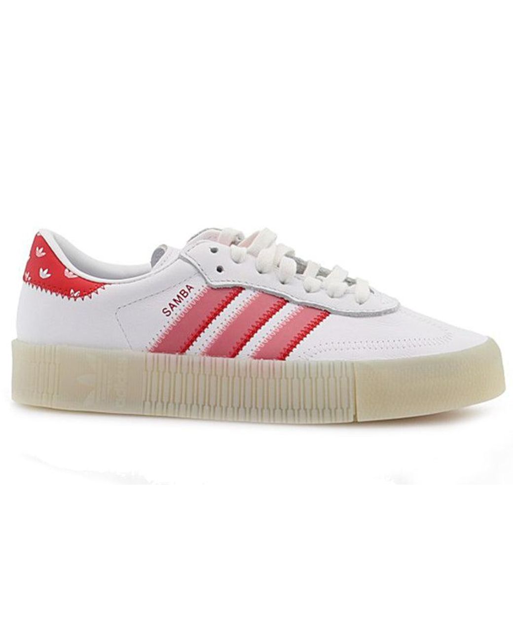 adidas Originals Sambarose 'white Red' in Pink | Lyst