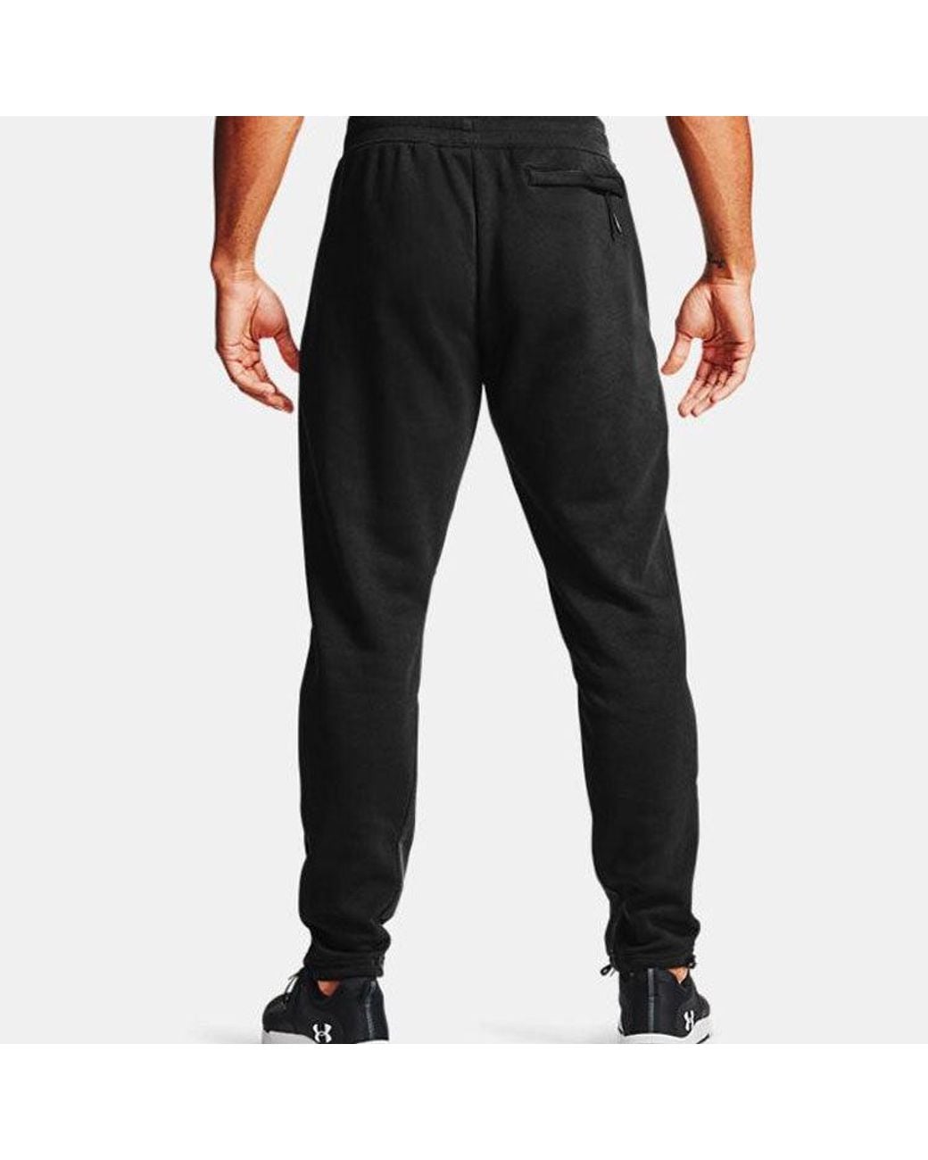 Under Armour Blue Rival Flc Amp Pants for men