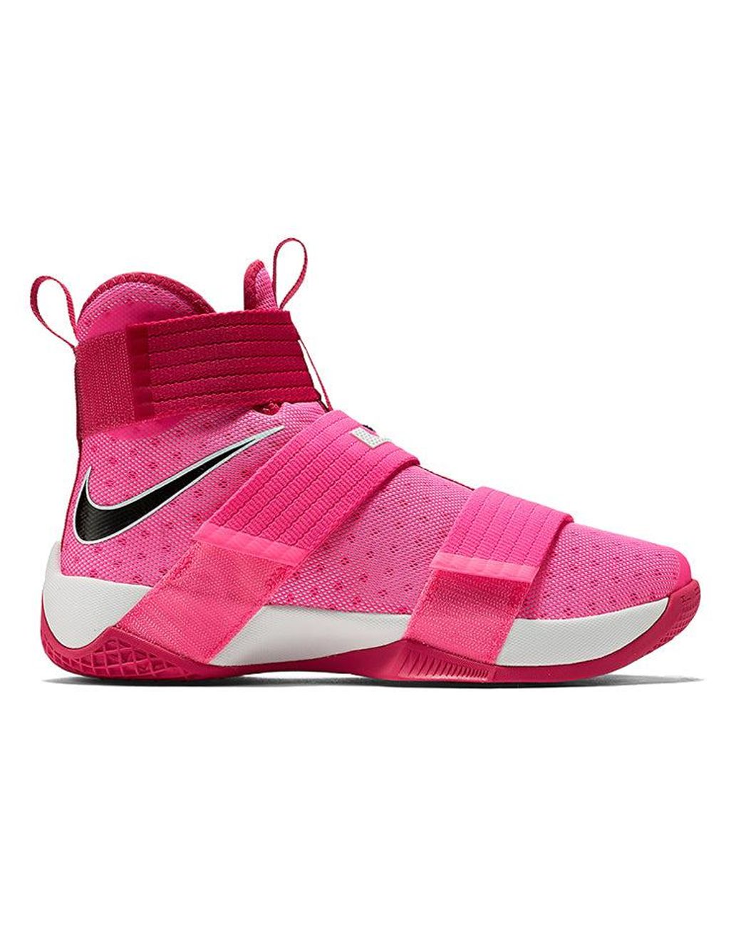 Nike Pink Lebron Zoom Soldier 10 'Kay Yow' for men